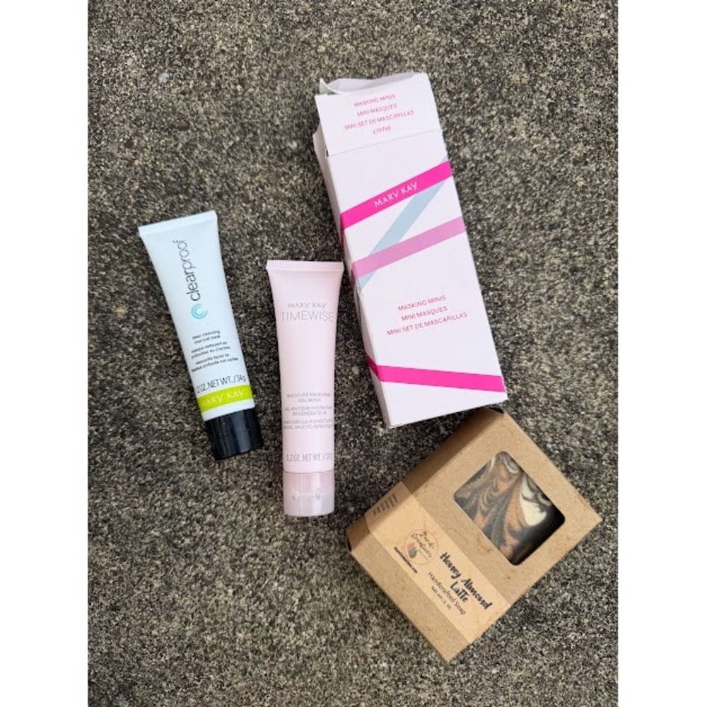 Skincare Self Care Mary Kay Masking Minis & Dandi Soap Set Multi Travel Bundle